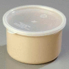 Carlisle 034306 - Poly-Tuf™ Crock W/Lid 1.5 Qt., Beige - Pkg Qty 6
