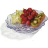 Carlisle 034507 - Leaf Plate 6", Clear - Pkg Qty 36