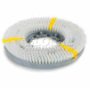 Carlisle EZ Snap Value Rotary Daily Cleaning Brush 15", White - 3615VWH