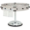 Carlisle 3812MP - Order Wheel, 12 Clip Portable, 14", Stainless Steel