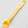 Carlisle 395604 - Solid Measure Miser Spoon, Long Handle 1 Oz., Yellow - Pkg Qty 12