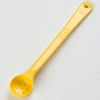 Carlisle 395704 - Perforated Measure Miser Spoon, Long Handle 1 Oz., Yellow - Pkg Qty 12