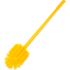 Sparta® 5" Diameter Polyester Multi-Purpose Valve & Fitting Brush 30" Long - Yellow, 40008C04 - Pkg Qty 6