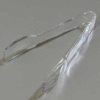 Carlisle 400607 - Carly® Salad Tong 6-7/32", Clear - Pkg Qty 12