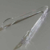 Carlisle 400907 - Carly® Salad Tong 9-1/32", Clear - Pkg Qty 12