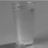 Carlisle 401655 - Crystalon® Stack-All® SAN Tumbler 16 Oz., Rose, Ribbed Texture - Pkg Qty 48