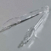 Carlisle 410907 - Carly® Utility Tong 8-27/32", Clear - Pkg Qty 12