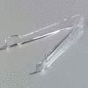 Carlisle 420607 - Carly® Pom Tong 6-3/32", Clear - Pkg Qty 12