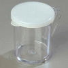 Carlisle 423130 - Parsley Dredge Lid, See Thru - Pkg Qty 12