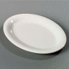 Carlisle 4308242 - Durus® Oval Platter 11-15/16", 9", 1", Bone - Pkg Qty 12