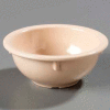 Carlisle 4352225 - Dallas Ware® Rim Nappie Bowl 14 Oz., Tan - Pkg Qty 24