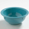 Carlisle 4386063 - Daytona™ Rim Nappie Bowl 5-1/2", Turquoise - Pkg Qty 24