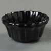 Carlisle 4394403 - Scalloped Ramekin 4 Oz., Black - Pkg Qty 48