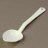 Carlisle 441002 - Solid Serving Spoon, White - Pkg Qty 12