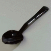 Carlisle 441003 - Solid Serving Spoon, Black - Pkg Qty 12