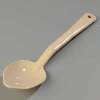 Carlisle 441006 - Solid Serving Spoon, Beige - Pkg Qty 12