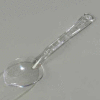 Carlisle 441007 - Solid Serving Spoon, Clear - Pkg Qty 12