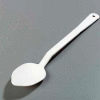 Carlisle 442002 - Solid Serving Spoon,, 13", White - Pkg Qty 12