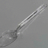 Carlisle 443007 - Solid Serving Spoon,, 15", Clear - Pkg Qty 12