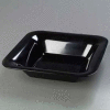 Carlisle 4440203 - Designer Displayware™ Wide Rim Square Bowl 14", Black - Pkg Qty 4