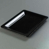 Carlisle 4441603 - Designer Displayware™ Wide Rim Rectangle Platter 17" x 13", Black - Pkg Qty 4