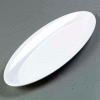 Carlisle 4441802 - Designer Displayware™ Wide Rim Salmon Platter 22" x 8", White - Pkg Qty 4