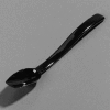 Carlisle 445003 - Solid Spoon,0.25 Oz., 8", Black - Pkg Qty 12