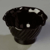 Carlisle 453003 - Tulip Dessert Dish 5 Oz., Black - Pkg Qty 24