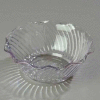 Carlisle 453407 - Tulip Bowl 13 Oz., 5-9/16", Polycarbonate, Clear - Pkg Qty 24