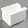 Carlisle 455002 - Sugar Caddy, Holds 20 Packets, White - Pkg Qty 24