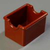 Carlisle 455028 - Sugar Caddy, Holds 20 Packets, Lennox Brown - Pkg Qty 24