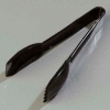 Carlisle 460603 - Carly® Salad Tong 6-7/32", Black - Pkg Qty 12