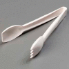 Carlisle 460902 - Carly® Salad Tong 9-1/32", White - Pkg Qty 12