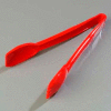 Carlisle 460905 - Carly® Salad Tong 9-1/32", Red - Pkg Qty 12