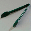 Carlisle 460908 - Carly® Salad Tong 9-1/32", Forest Green - Pkg Qty 12