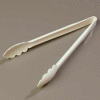 Carlisle 471202 - Carly® Utility Tong 11-3/4", White - Pkg Qty 12