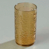 Carlisle 550918 - Pebble Optic™ Tumbler 9.1 Oz., Smoke - Pkg Qty 24
