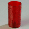 Carlisle 551710 - Pebble Optic™ Tumbler 16 Oz., Ruby - Pkg Qty 24