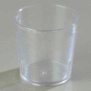 Carlisle 5529-207 - Stackable™ Old Fashion SAN Tumbler 9 Oz., Clear, 24 Ea. Pebbled - Pkg Qty 24