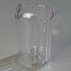 Carlisle 553607 - Carlisle® Pitcher 32 Oz., Clear - Pkg Qty 6