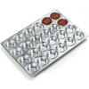 Carlisle 602424 - Muffin Pan 3 Oz., Aluminum, 24 Cup - Pkg Qty 12