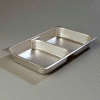 Carlisle 607002D - DuraPan™ Full-Size Divided Pan 2-1/2", 6 Ea