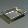 Carlisle 607122P - Durapan Light Gauge One-Half Size Perforated Pan 10-3/8" x 12-3/4" x 2.5" Deep - Pkg Qty 6