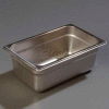 Carlisle 607144 - DuraPan™ Light Gauge One-Qt. Size Pan, 6-3/8" x 10-3/8"