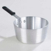 Carlisle 61708 - Tapered Sauce Pan W/Removable Dura-Kool™ Sleeves 2.5 Qt., Aluminum - Pkg Qty 6