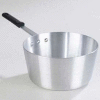 Carlisle 61710 - Tapered Sauce Pan W/ Removable Dura-Kool™ Sleeves 6.5 Qt., Aluminum - Pkg Qty 6