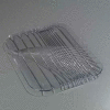 Carlisle 642607 - Festival Trays™ Handled Tray 22" x 16", Clear - Pkg Qty 6