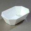 Carlisle 671302 - Crock, 5 Lb., Octagonal, White - Pkg Qty 6