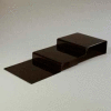 Carlisle 684303 - 12" 3 Step Polycarbonate Riser, Black