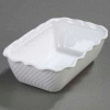 Carlisle 696302 - Tulip Deli™ 5 Lb. Crock 10-3/8" x 6-3/4", White - Pkg Qty 6